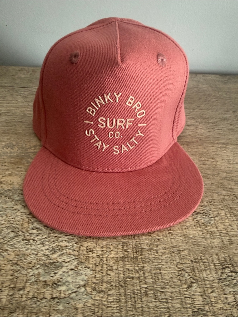 Binky Bro Surf Co. Kids Coral Snapback Hat